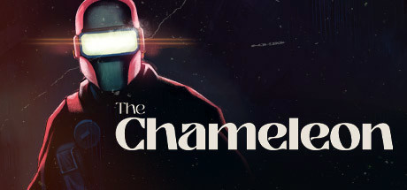 Steam header image of 'The Chameleon' showing a character wearing a helmet.