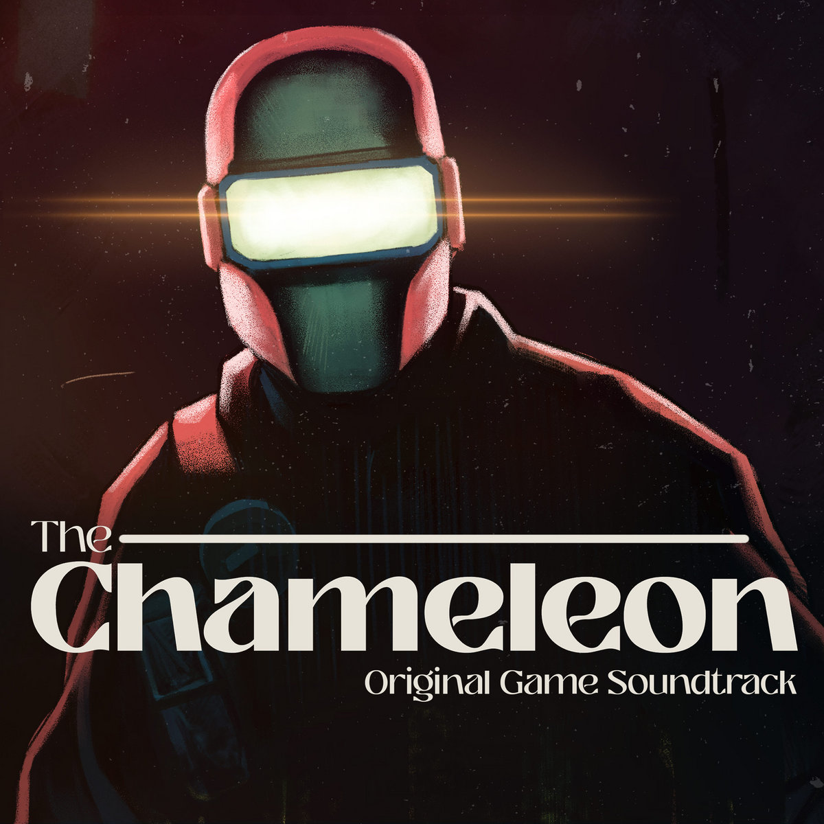Bandcamp album cover of The Chameleon's Soundtrack by Merlino Games